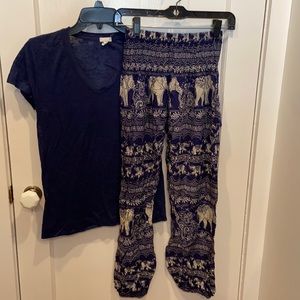 Light weight elephant pants